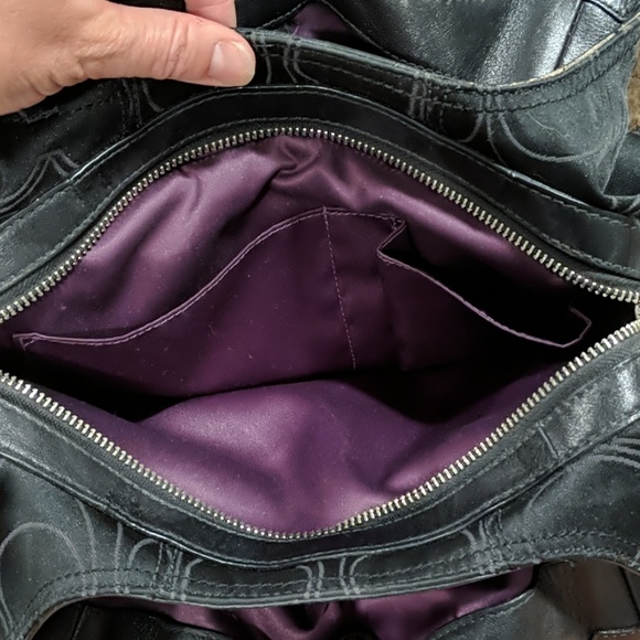 Coach black handbag - Picture 6 of 8